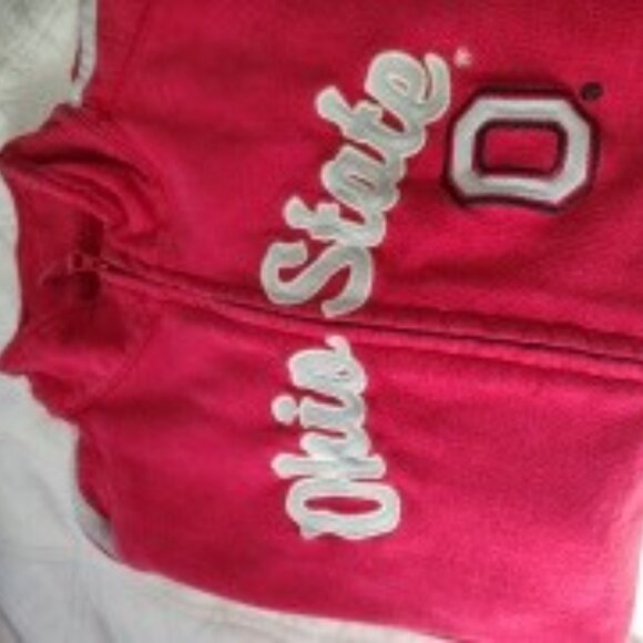 Vintage Ohio State Zip Front Sweatshirt Jacket - Picture 9 of 14